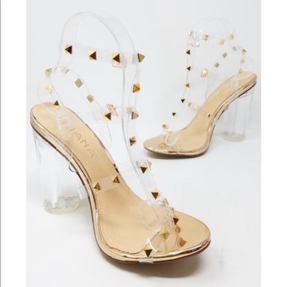 Liliana Shoes - Brand new with box Rose gold heels